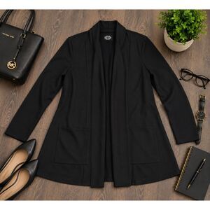 Cameleon Women's Size Small Black Blazer New With Tags Made In USA (566)